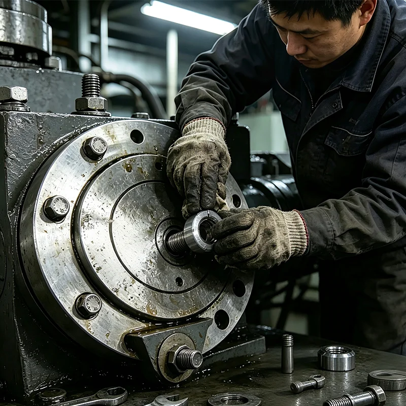 Din 981 Slotted Round Nut